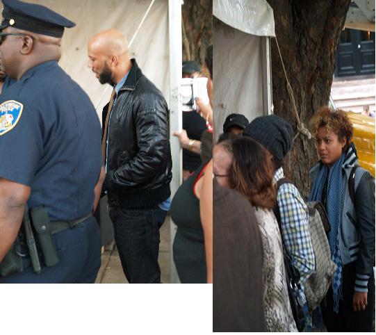 Picture of common and girlfriend